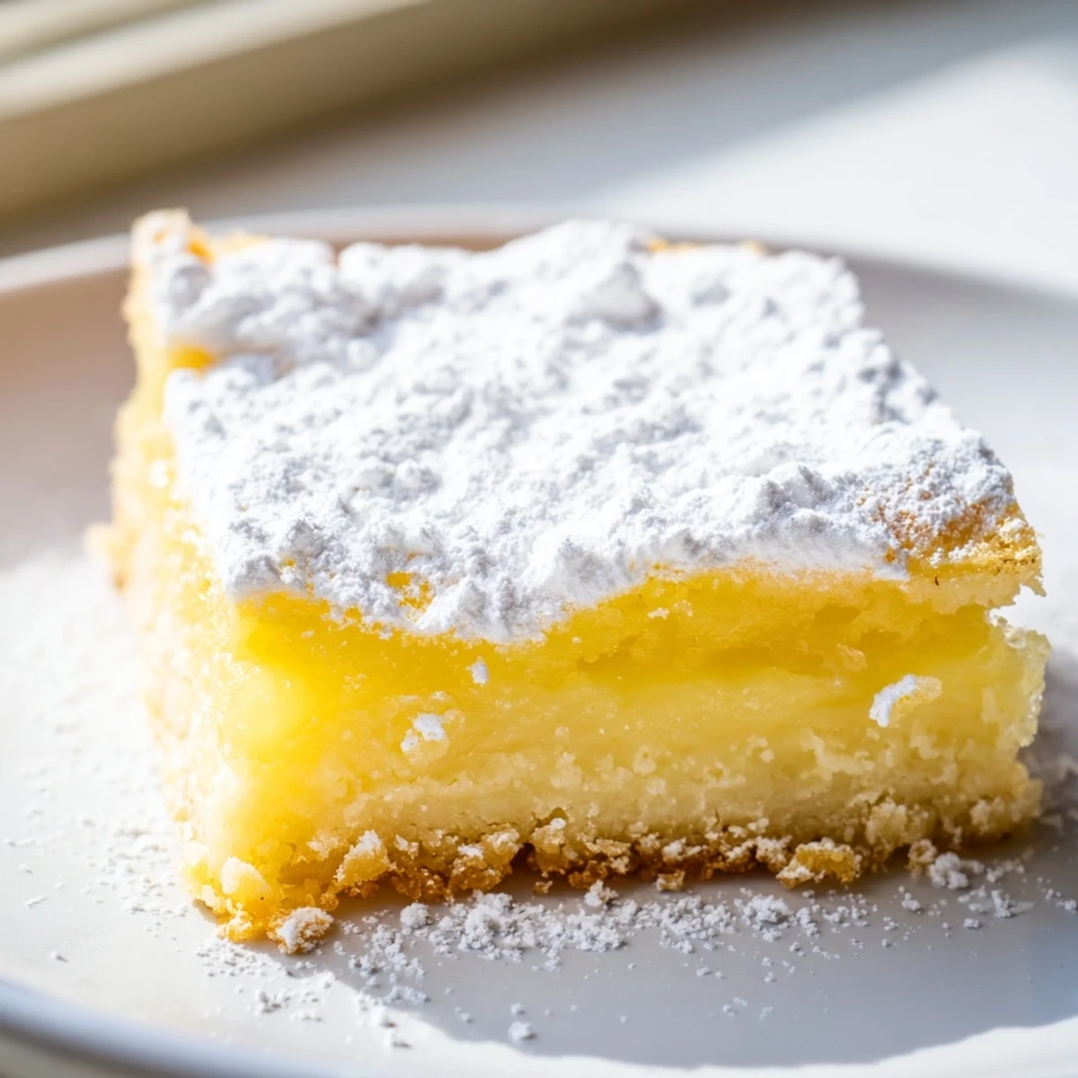 Lemon Gooey Butter Cake