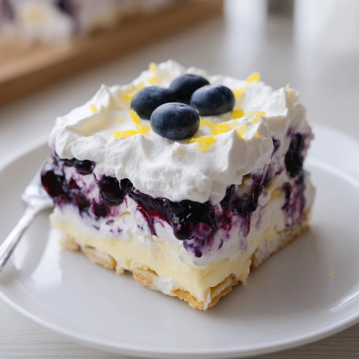 Lemon Blueberry Lasagna