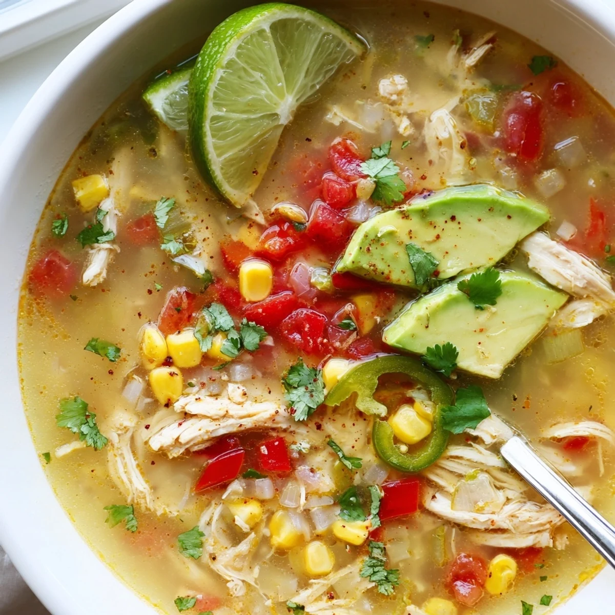 Bold Zesty Chicken Lime Soup Recipe steaming in bowls, bright lime aroma