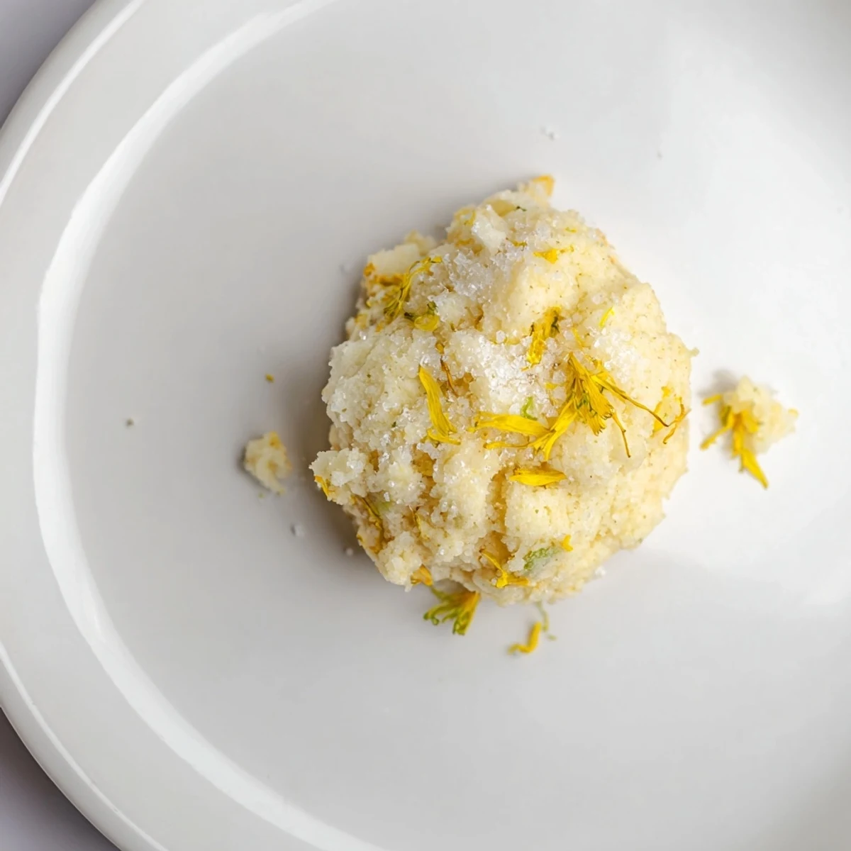 Magical Dandelion Cookies Recipe: golden floral cookies cooling on parchment, lemony aroma
