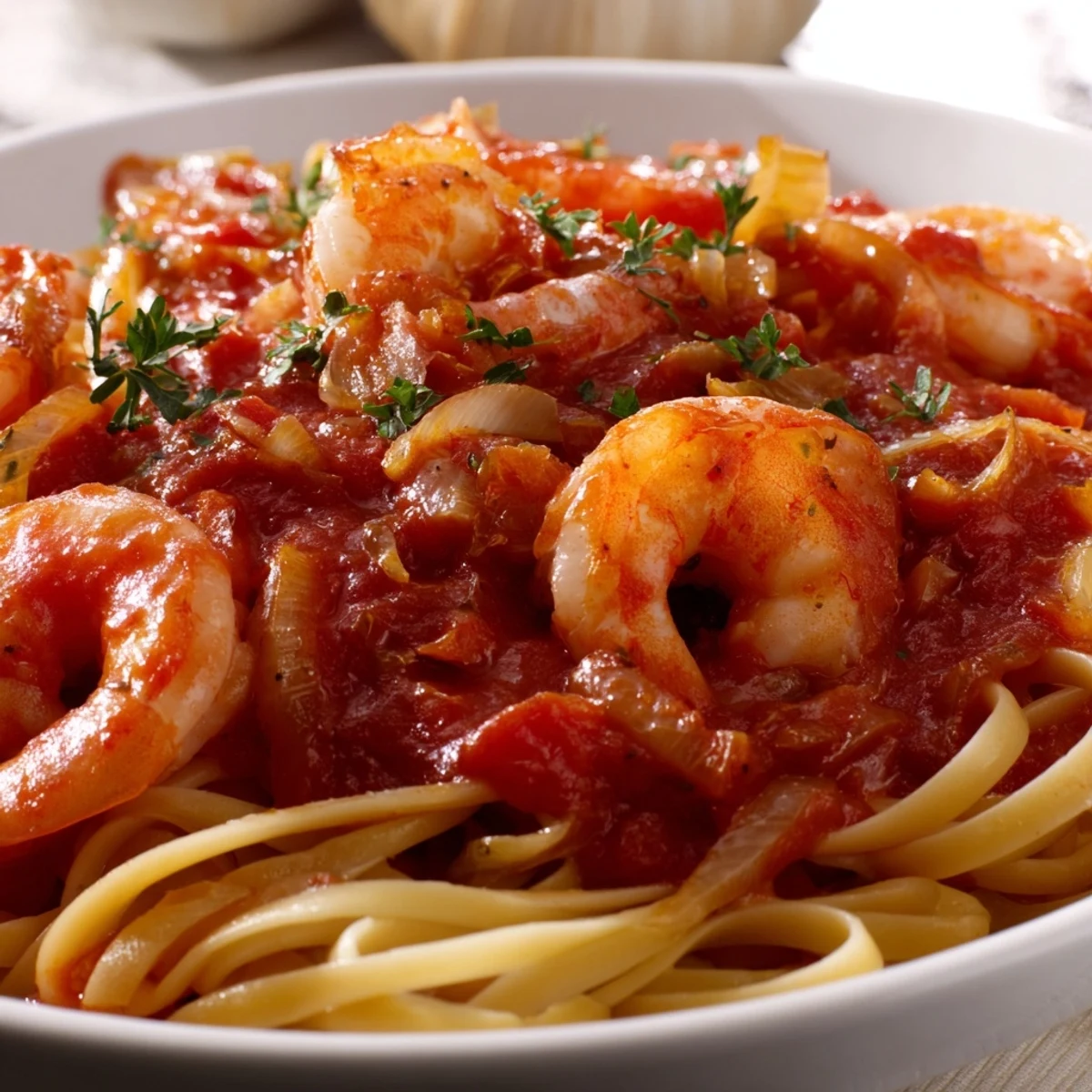 Spicy Shrimp Fra Diavolo