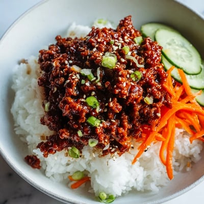 Asian Korean Beef Bowls